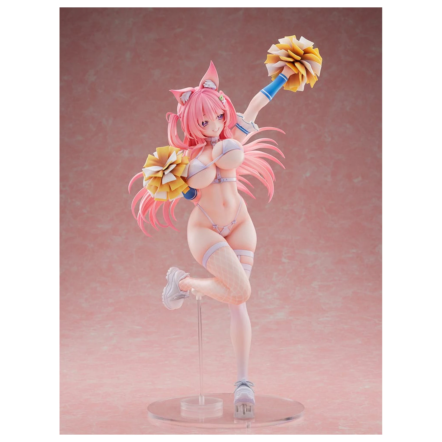 Original Character Statuie 1/5 Kemomimi Cheer Girl illustration by Yatanuki Kei DX Version 35 cm poza produsului