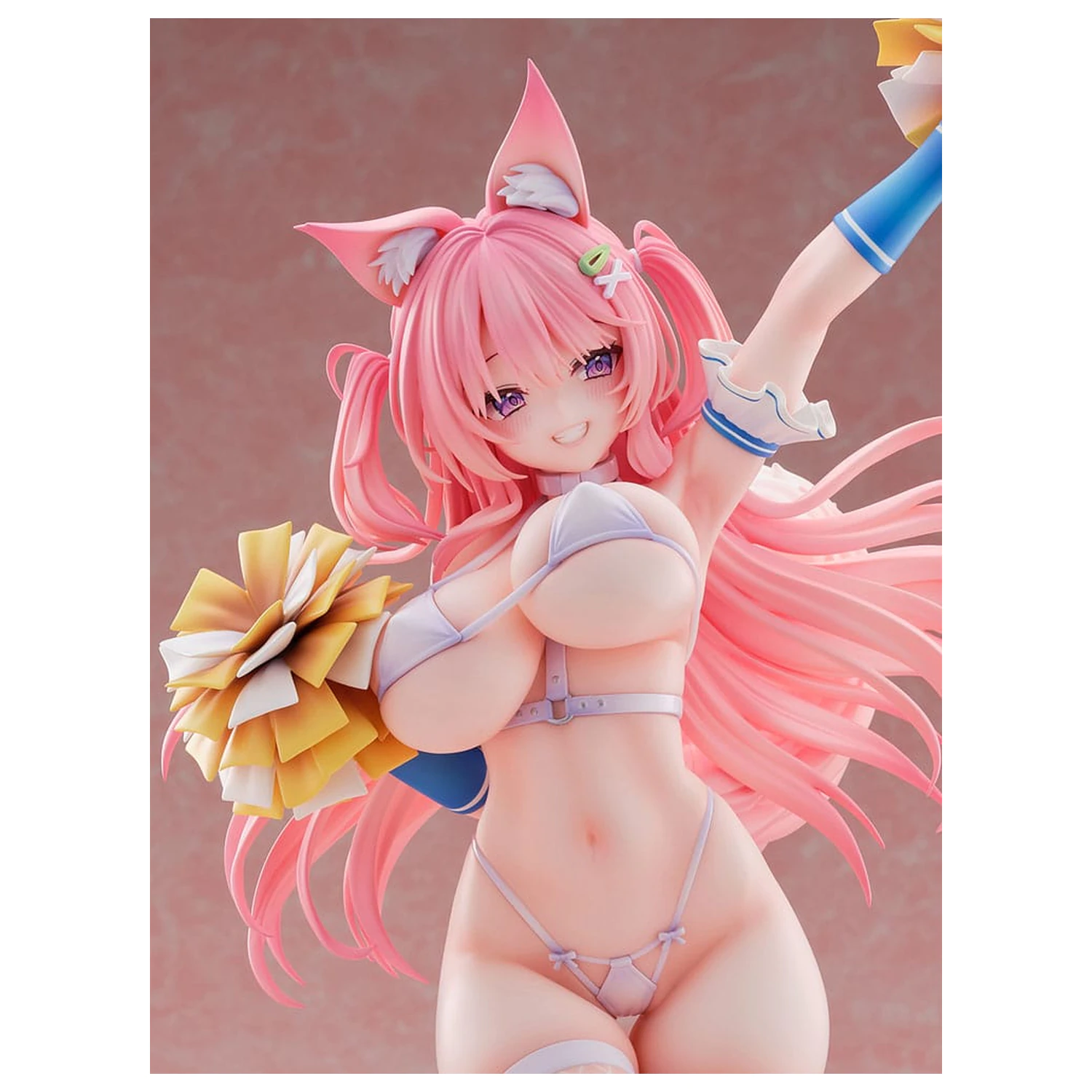 Original Character Statuie 1/5 Kemomimi Cheer Girl illustration by Yatanuki Kei DX Version 35 cm poza produsului