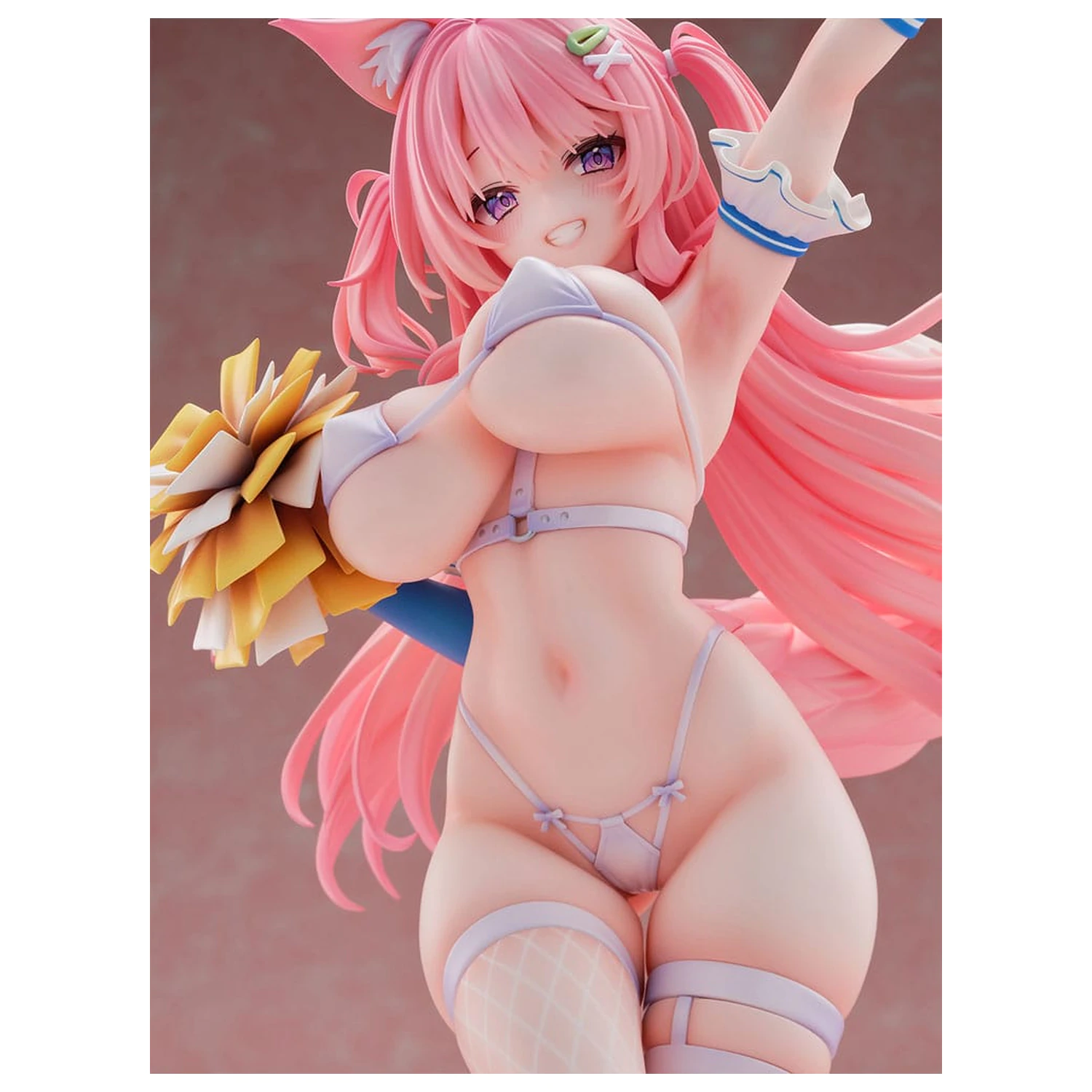 Original Character Statuie 1/5 Kemomimi Cheer Girl illustration by Yatanuki Kei DX Version 35 cm poza produsului