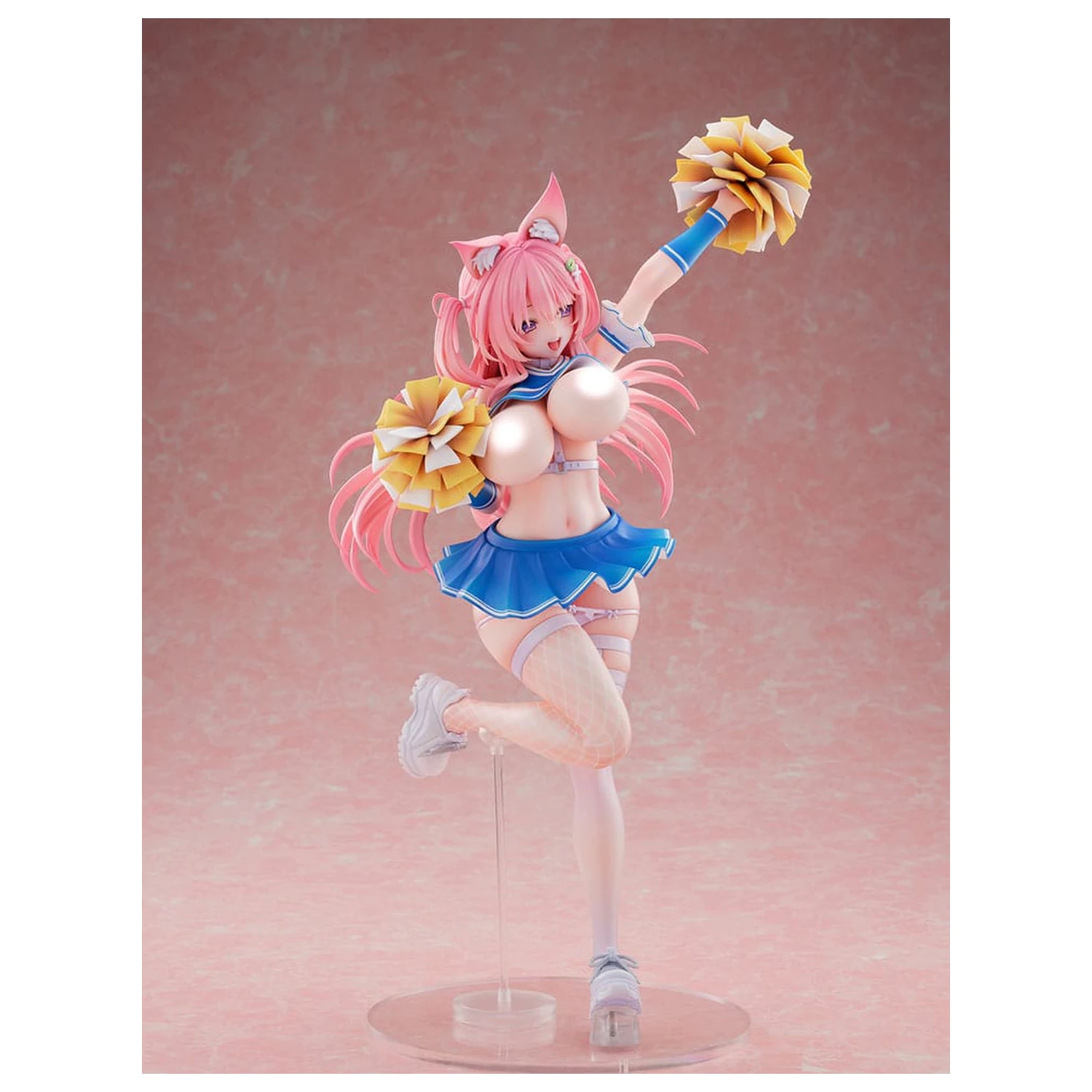 Original Character Statuie 1/5 Kemomimi Cheer Girl illustration by Yatanuki Kei DX Version 35 cm poza produsului