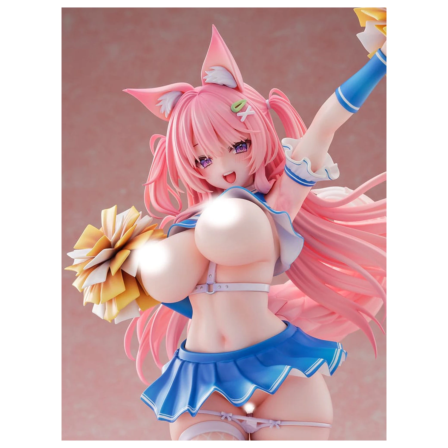 Original Character Statuie 1/5 Kemomimi Cheer Girl illustration by Yatanuki Kei DX Version 35 cm poza produsului