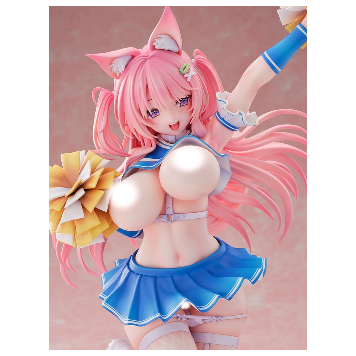Original Character Statuie 1/5 Kemomimi Cheer Girl illustration by Yatanuki Kei DX Version 35 cm poza produsului