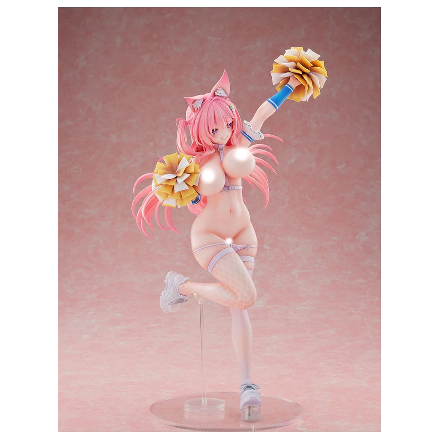 Original Character Statuie 1/5 Kemomimi Cheer Girl illustration by Yatanuki Kei DX Version 35 cm poza produsului