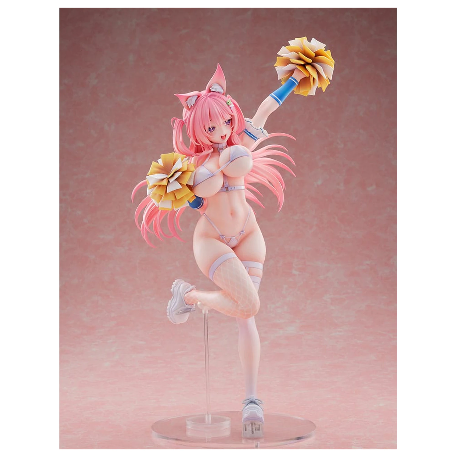 Original Character Statuie 1/5 Kemomimi Cheer Girl illustration by Yatanuki Kei 35 cm poza produsului