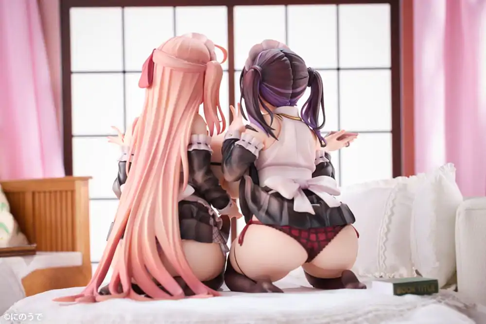 Statuete PVC Personaj Original 1/5 Set de 2 Koho Miya & Otsuhane Fuwari ilustrație de Ninoude 18 cm poza produsului