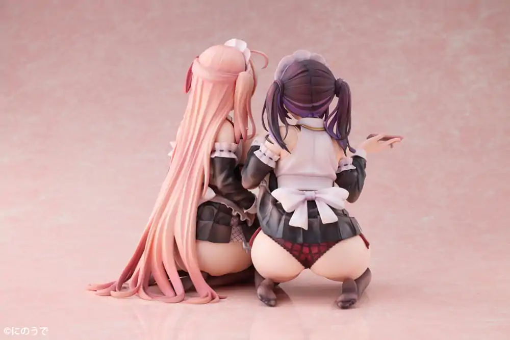 Statuete PVC Personaj Original 1/5 Set de 2 Koho Miya & Otsuhane Fuwari ilustrație de Ninoude 18 cm poza produsului