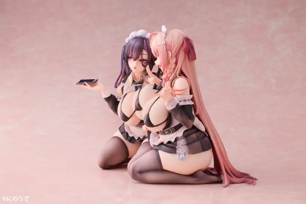 Statuete PVC Personaj Original 1/5 Set de 2 Koho Miya & Otsuhane Fuwari ilustrație de Ninoude 18 cm poza produsului