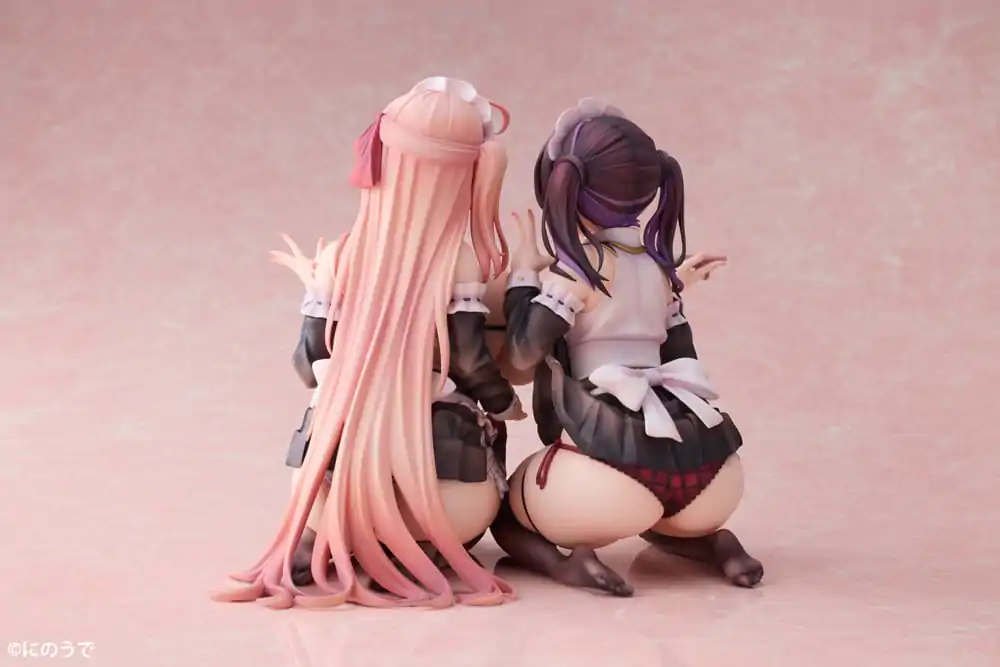 Statuete PVC Personaj Original 1/5 Set de 2 Koho Miya & Otsuhane Fuwari ilustrație de Ninoude 18 cm poza produsului