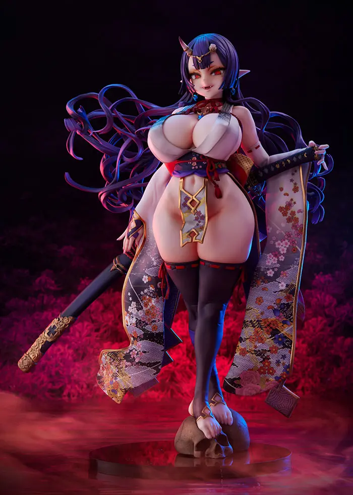 Statuie Personaj Original 1/5 Rasethuhime Saki M-edition ver. 35 cm poza produsului