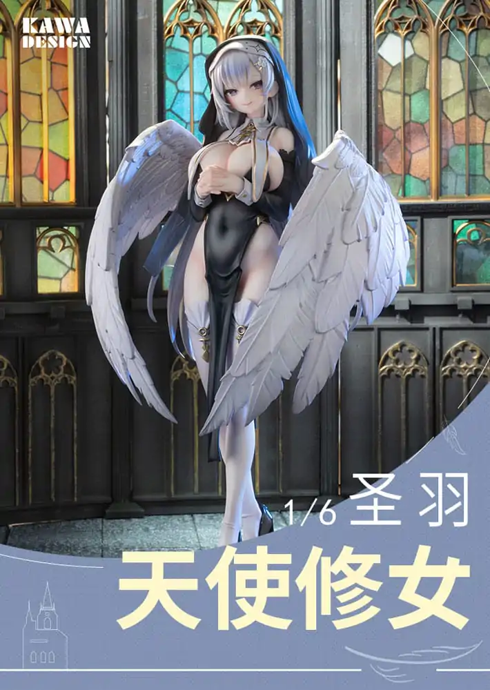 Original Character Statueta din PVC 1/6 Angel Sister Holy Wing Deluxe Edition 28 cm poza produsului