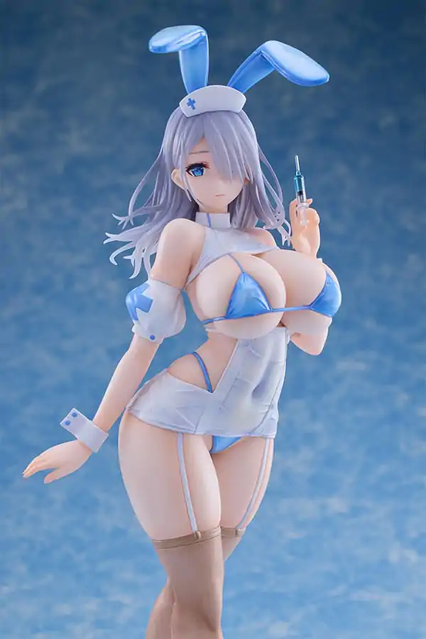 Figurină statuetă din PVC Original Character 1/6 Iepuraș Asistentă Albastră 29 cm poza produsului