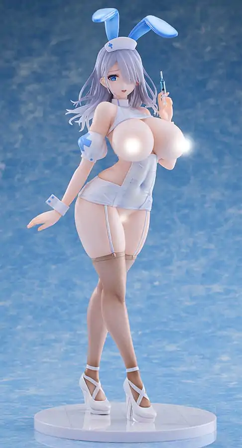 Figurină statuetă din PVC Original Character 1/6 Iepuraș Asistentă Albastră 29 cm poza produsului