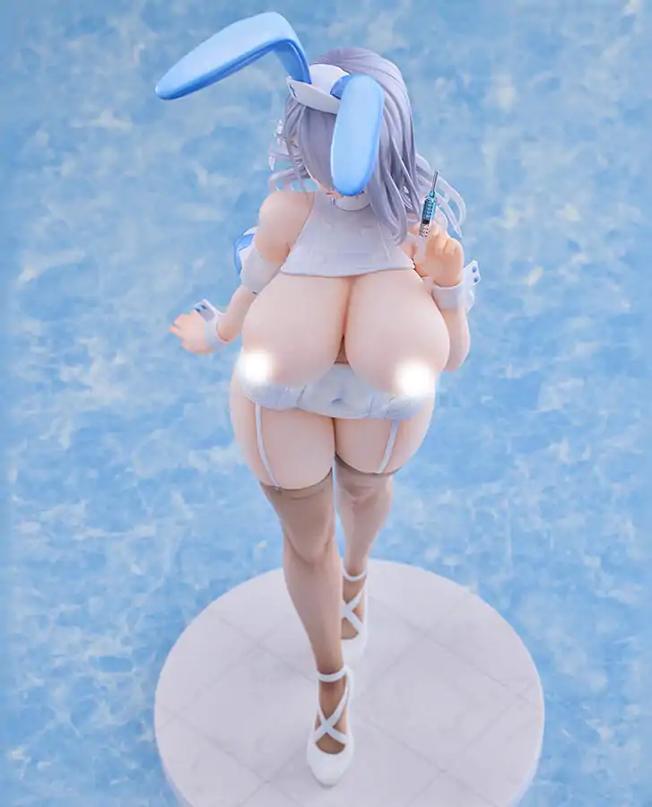 Figurină statuetă din PVC Original Character 1/6 Iepuraș Asistentă Albastră 29 cm poza produsului