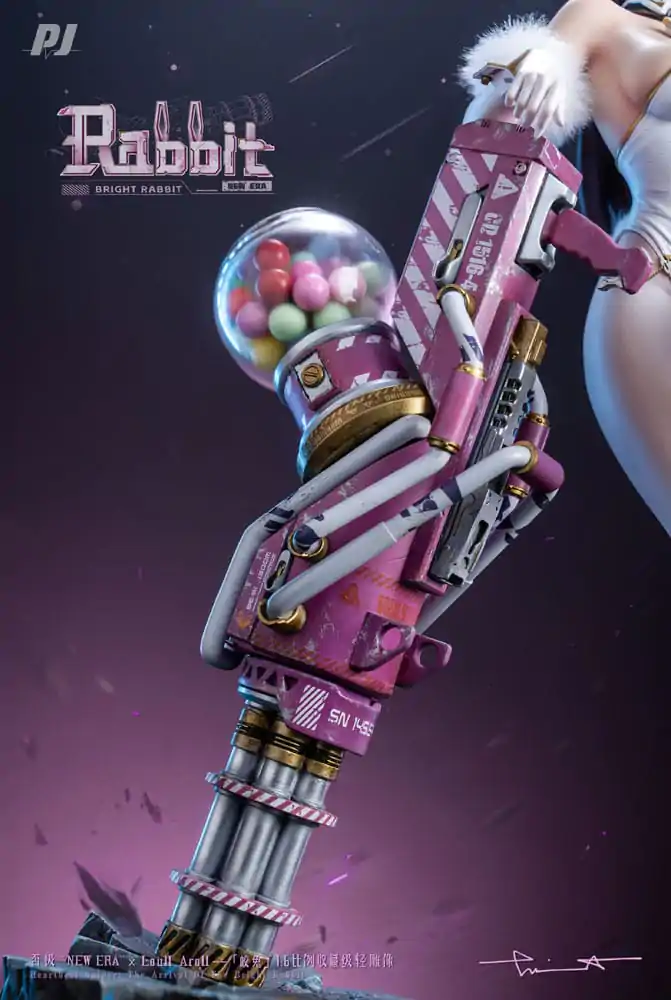 Statuie PVC Original Character 1/6 Bright Rabbit Illustration by Loull Aroll x New Era 37 cm poza produsului