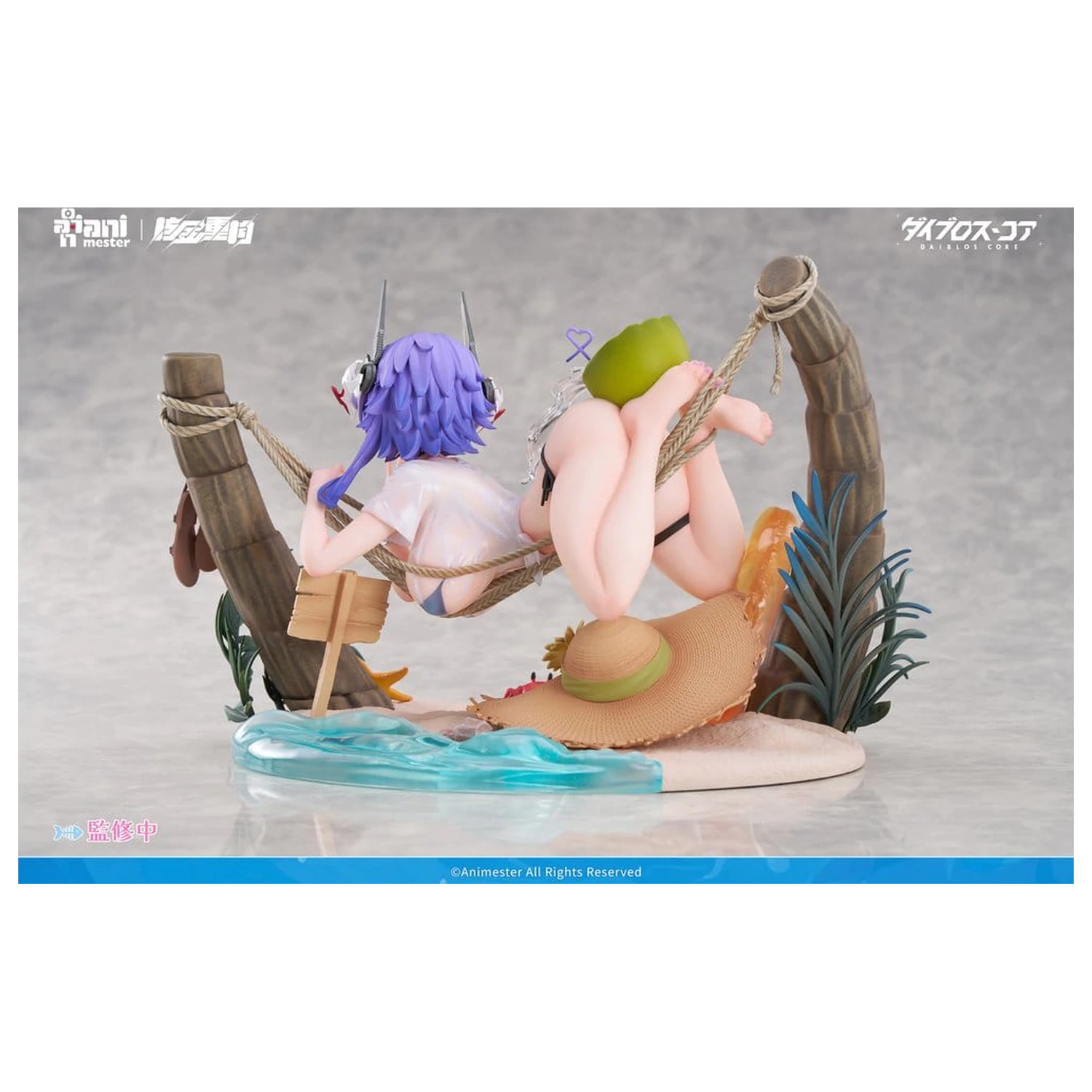 Original Character Figurina PVC 1/6 Bright Summer Barbera·Red ilustrare de DaiblosCore 14 cm poza produsului