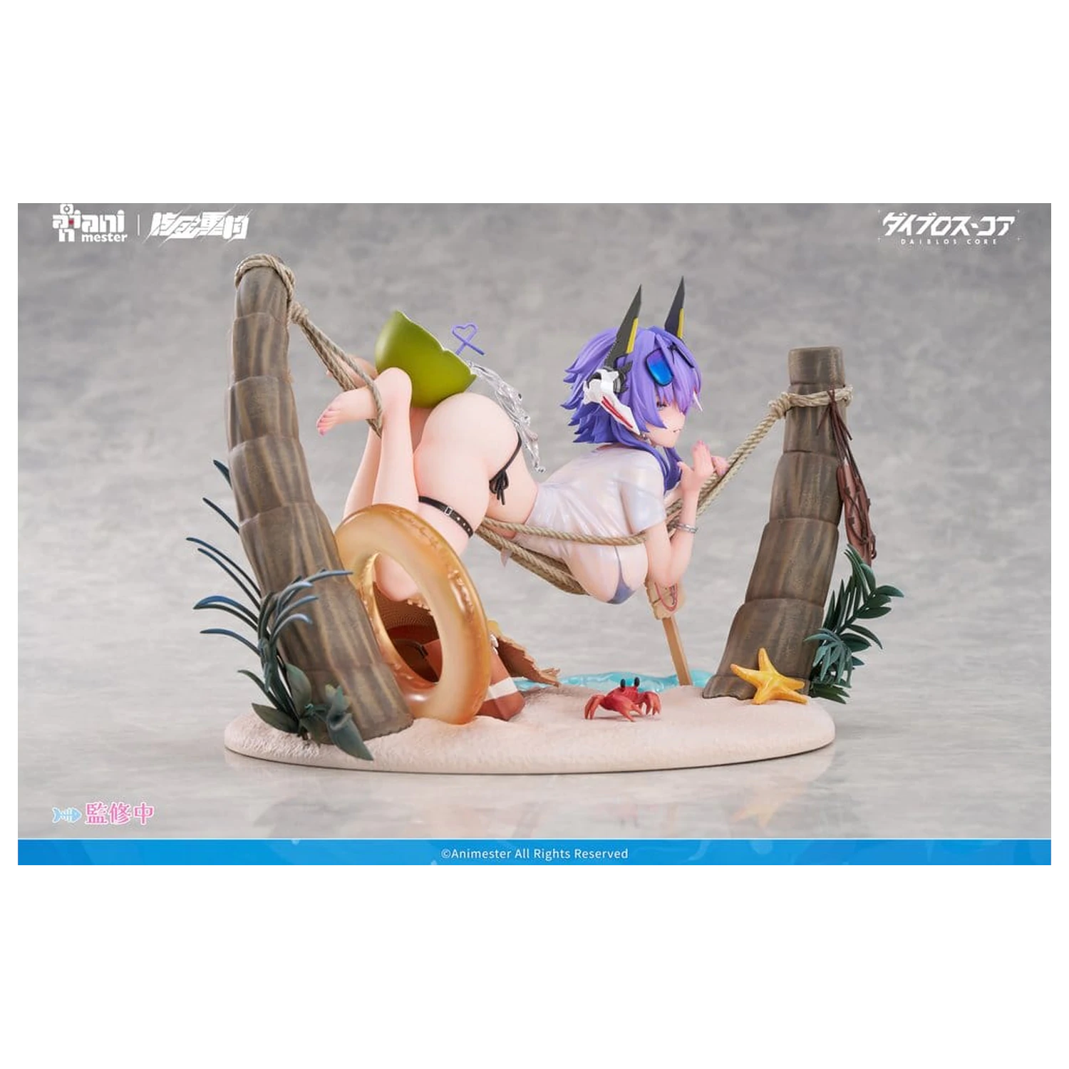 Original Character Figurina PVC 1/6 Bright Summer Barbera·Red ilustrare de DaiblosCore 14 cm poza produsului