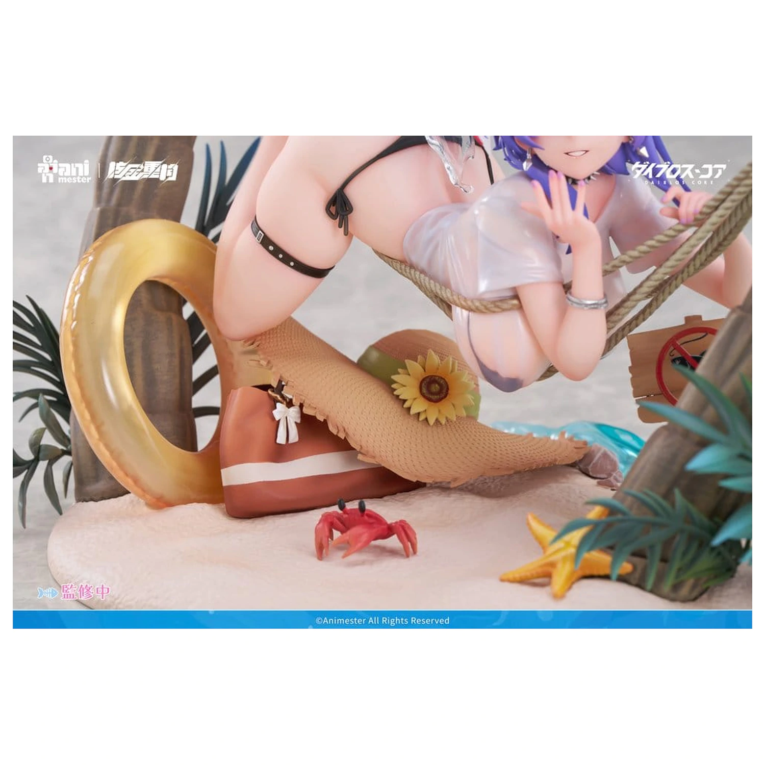 Original Character Figurina PVC 1/6 Bright Summer Barbera·Red ilustrare de DaiblosCore 14 cm poza produsului