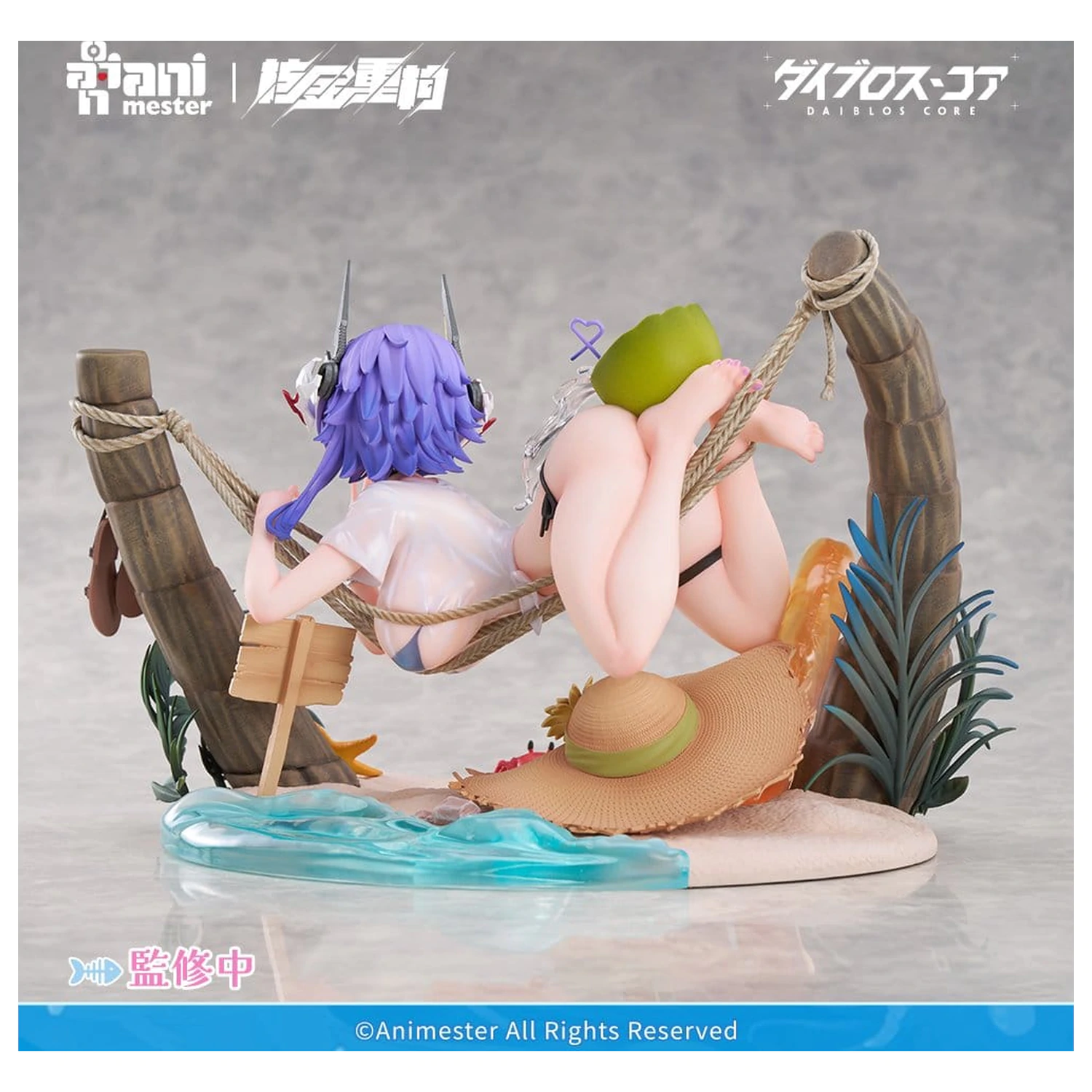 Original Character Figurina PVC 1/6 Bright Summer Barbera·Red ilustrare de DaiblosCore 14 cm poza produsului