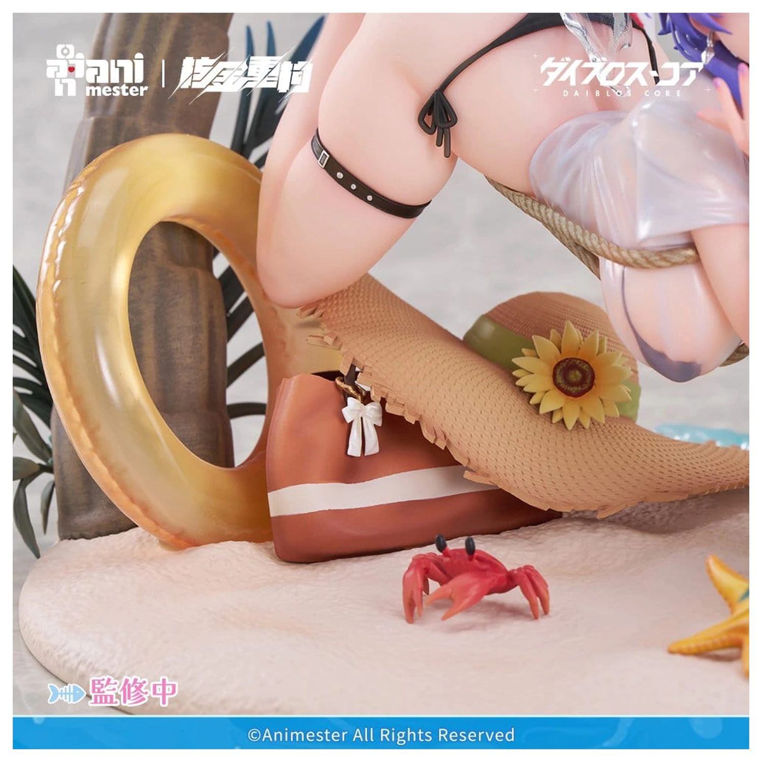 Original Character Figurina PVC 1/6 Bright Summer Barbera·Red ilustrare de DaiblosCore 14 cm poza produsului