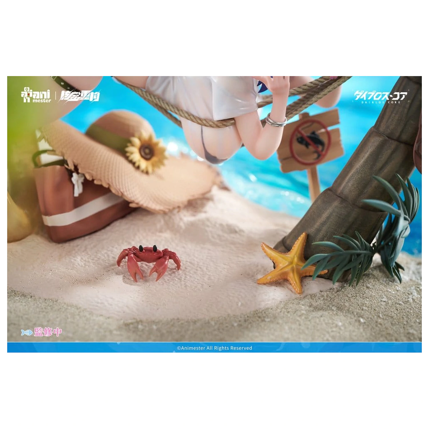 Original Character Figurina PVC 1/6 Bright Summer Barbera·Red ilustrare de DaiblosCore 14 cm poza produsului