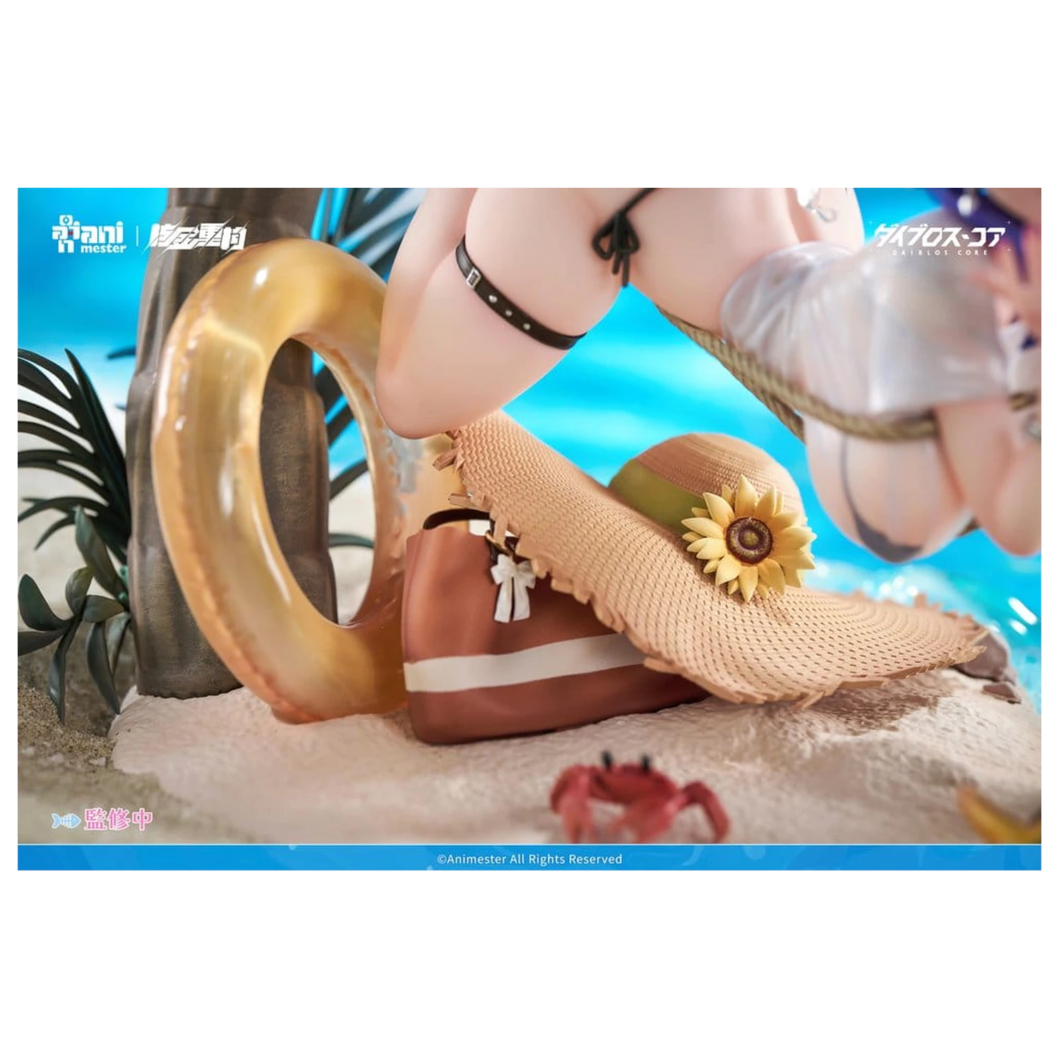Original Character Figurina PVC 1/6 Bright Summer Barbera·Red ilustrare de DaiblosCore 14 cm poza produsului