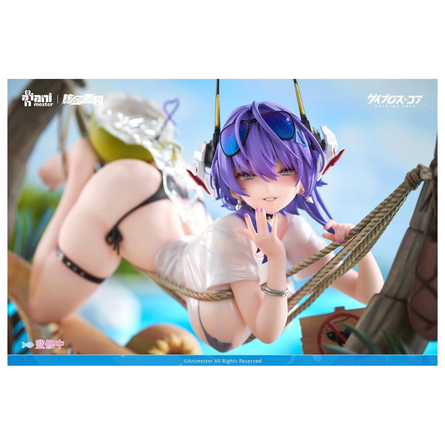 Original Character Figurina PVC 1/6 Bright Summer Barbera·Red ilustrare de DaiblosCore 14 cm poza produsului