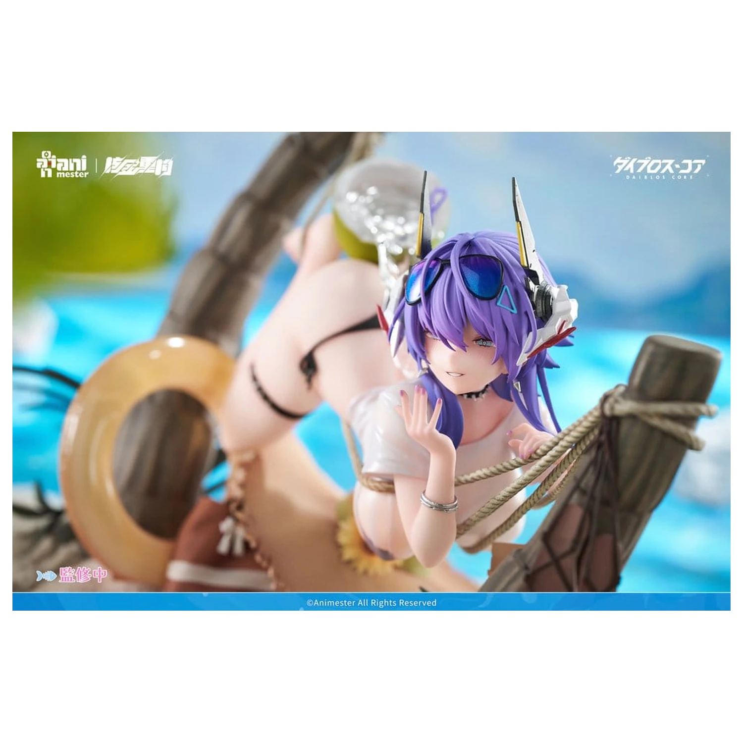 Original Character Figurina PVC 1/6 Bright Summer Barbera·Red ilustrare de DaiblosCore 14 cm poza produsului