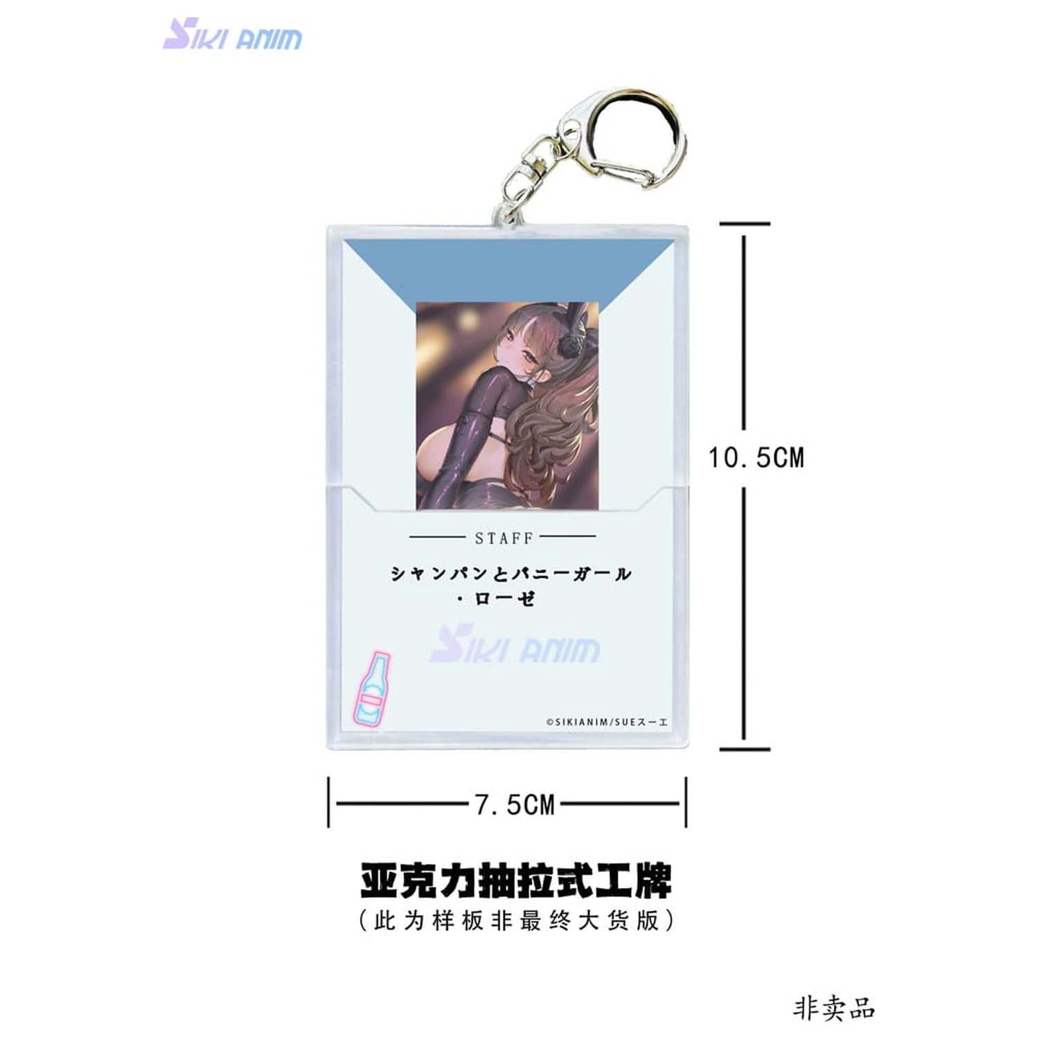 Original Character Statuetă PVC 1/6 Champagne and Bunny Girl Rose White Stocking Ver. 31 cm poza produsului