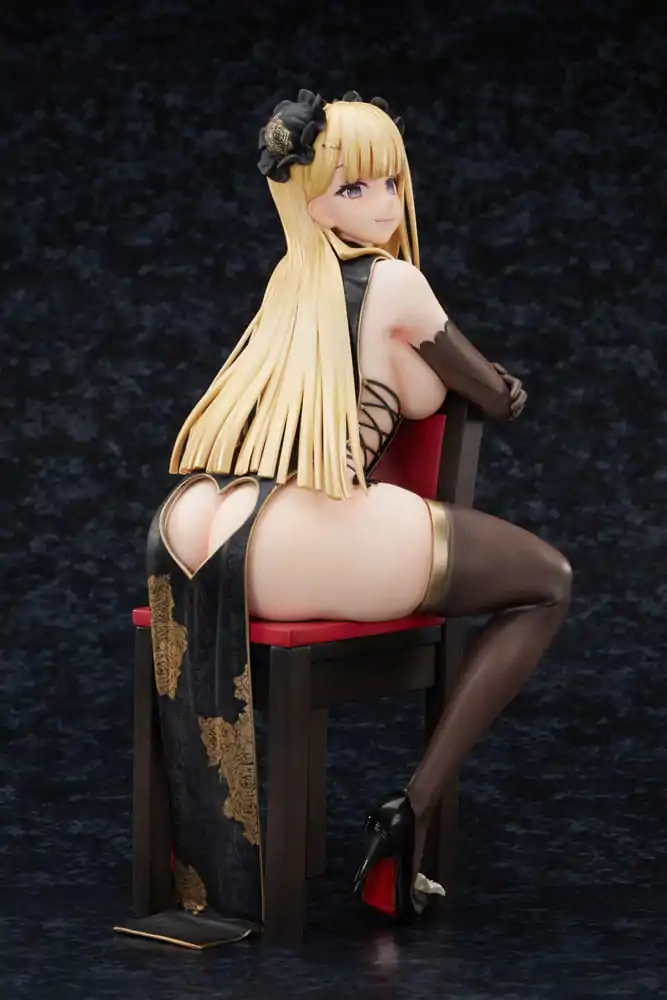 Statuie personaj original 1/6 China Girl Black Ver. Ilustrat de oekakizuki 20 cm poza produsului