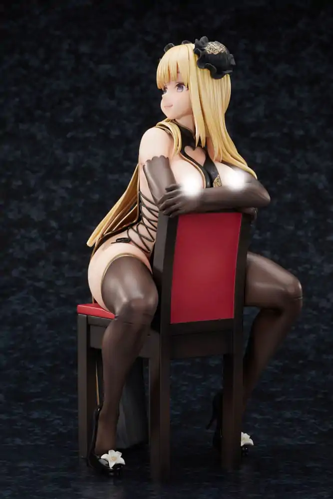 Statuie personaj original 1/6 China Girl Black Ver. Ilustrat de oekakizuki 20 cm poza produsului
