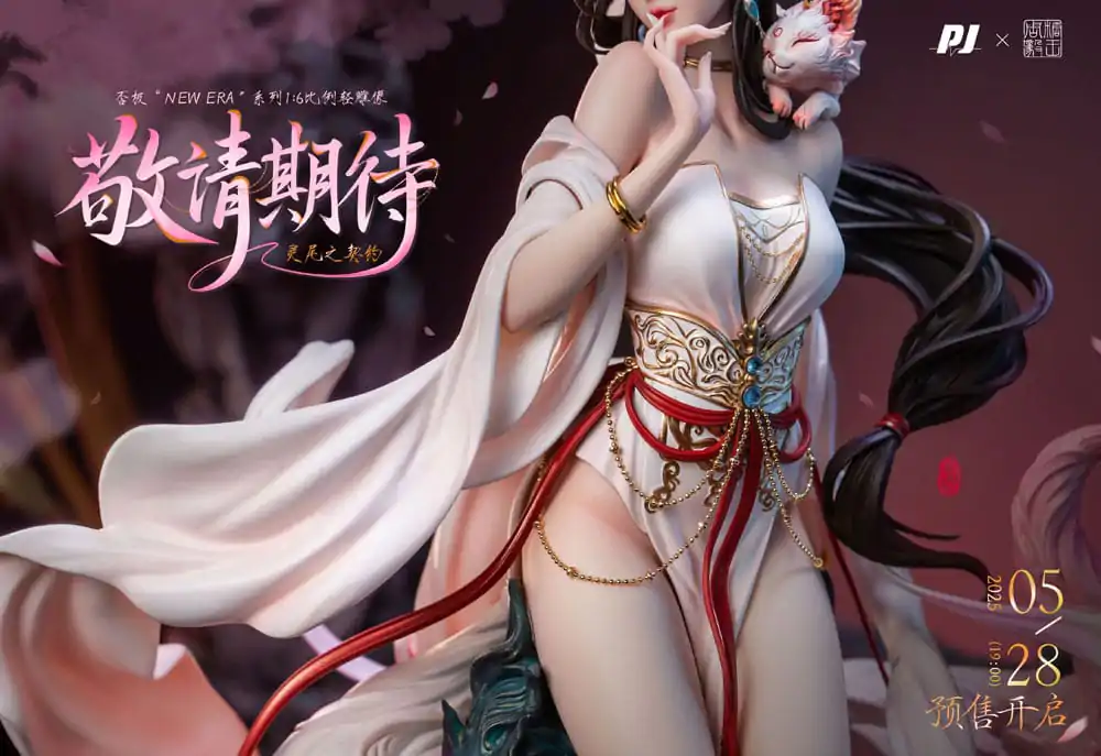 Statuie PVC Personaj Original 1/6 Ilustrație Contract de Zhou Yi x New Era 41 cm poza produsului