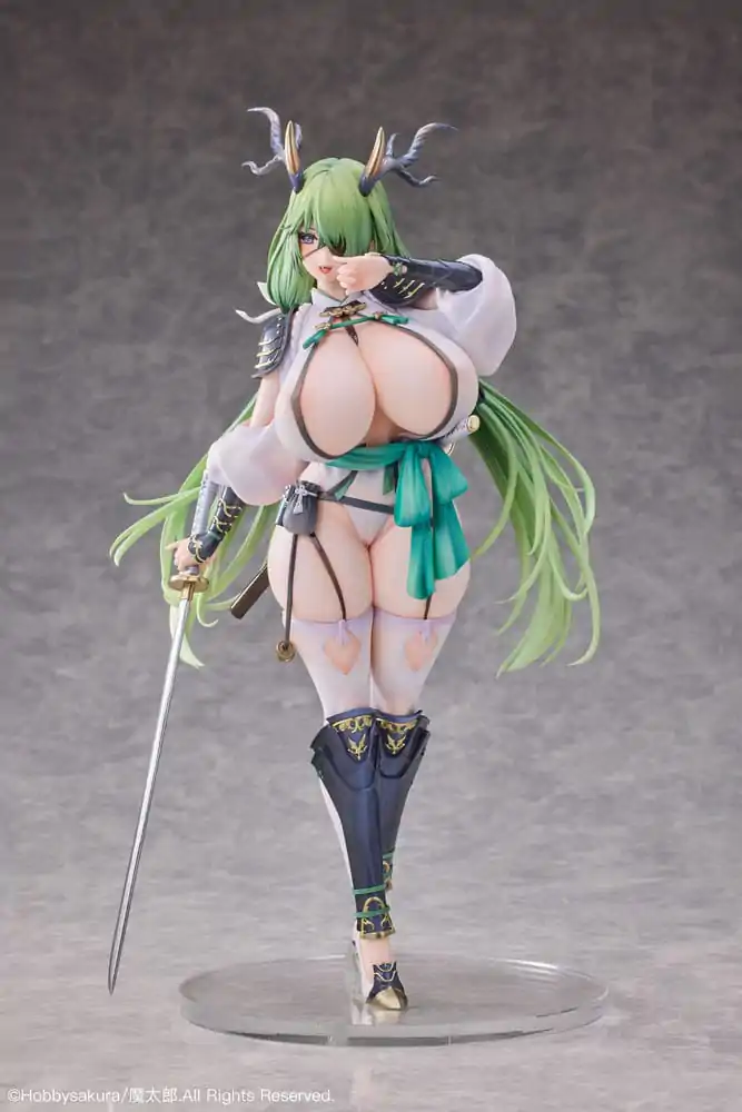 Figurină PVC personaj original 1/6 Dokuganryu-chan Ilustrată de Mataro 30 cm poza produsului