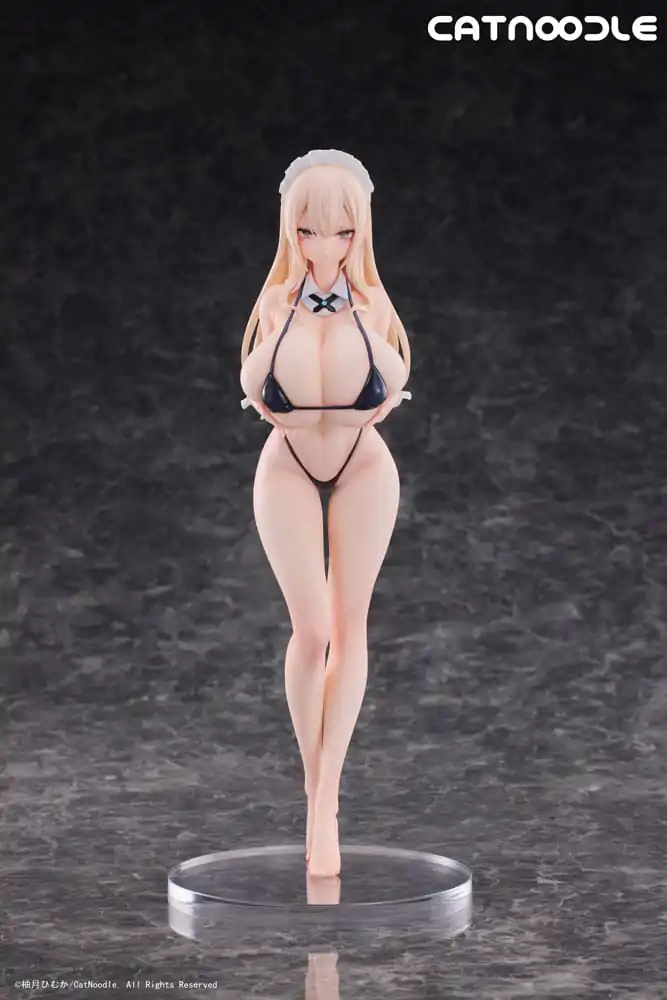 Original Character Statuie PVC 1/6 Dosukebe Bikini wo Kitekureru Juujun na Maid-san Illustration by Himuka Yuzuki 27 cm poza produsului