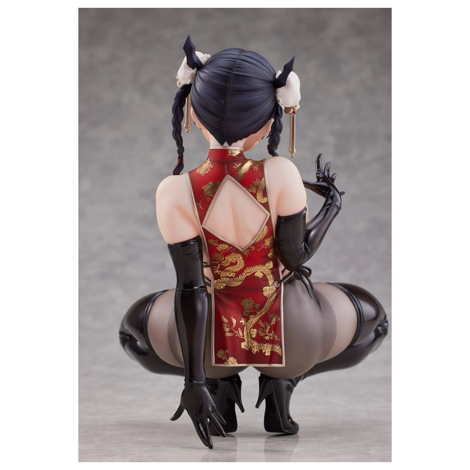 Statueta Personaj Original 1/6 Dragon Rochie Chinezeasca Sugata no Ane no Tomodachi Ilustrata de Daiki Kase 17 cm poza produsului