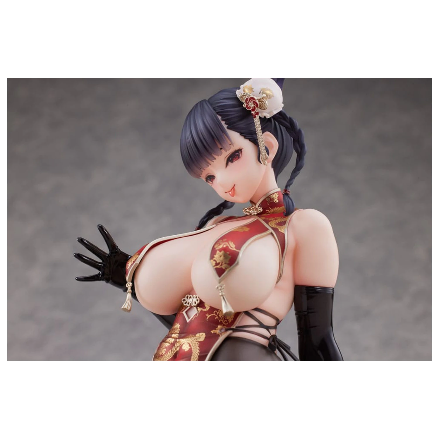 Statueta Personaj Original 1/6 Dragon Rochie Chinezeasca Sugata no Ane no Tomodachi Ilustrata de Daiki Kase 17 cm poza produsului