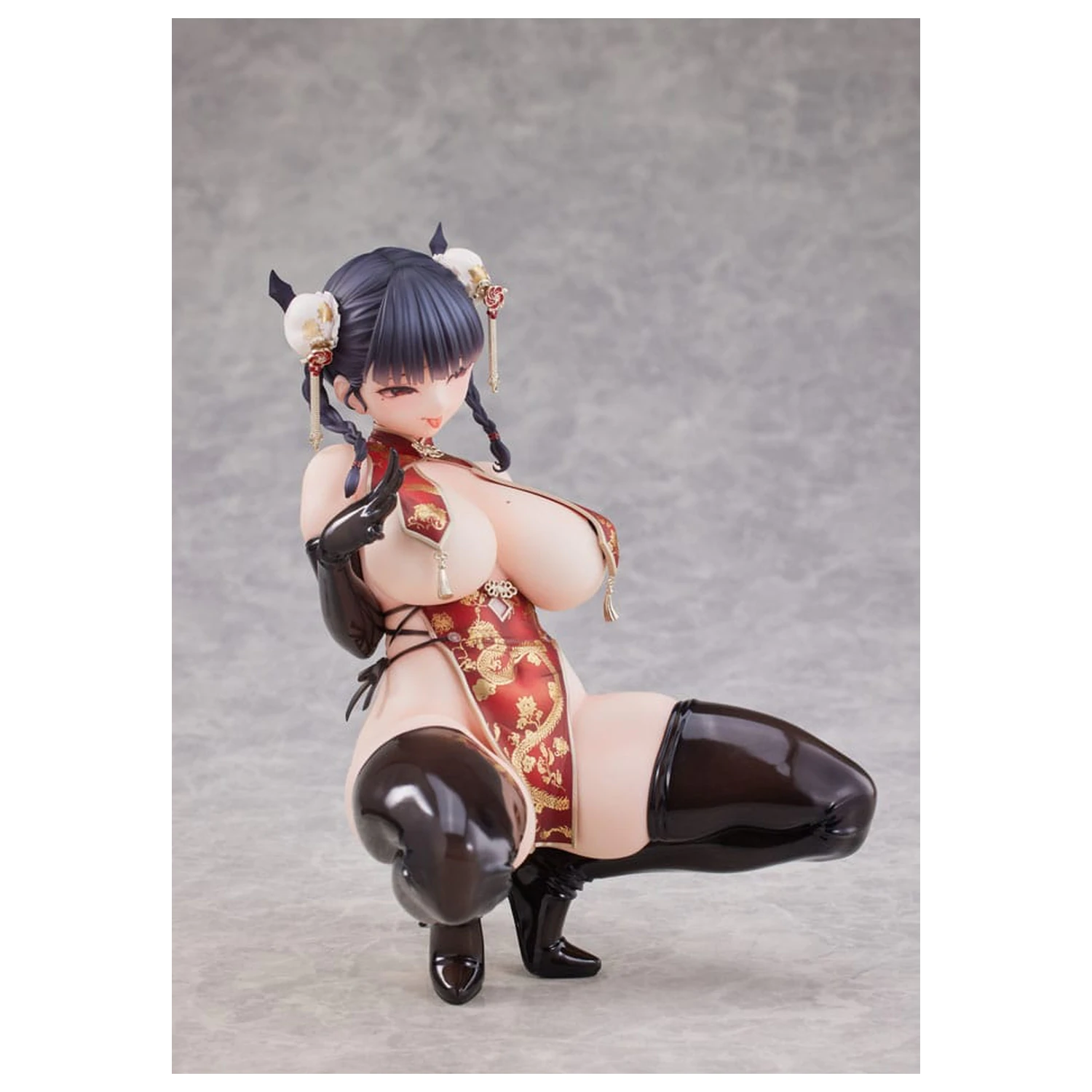 Statueta Personaj Original 1/6 Dragon Rochie Chinezeasca Sugata no Ane no Tomodachi Ilustrata de Daiki Kase 17 cm poza produsului