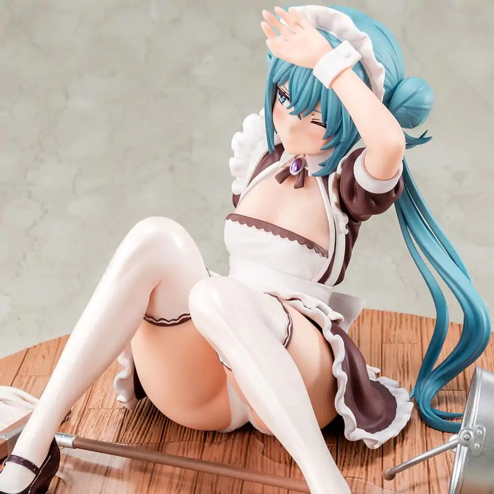 Statuie PVC Personaj Original 1/6 Servicii Sexuale Maid Elfa Lime 17 cm poza produsului