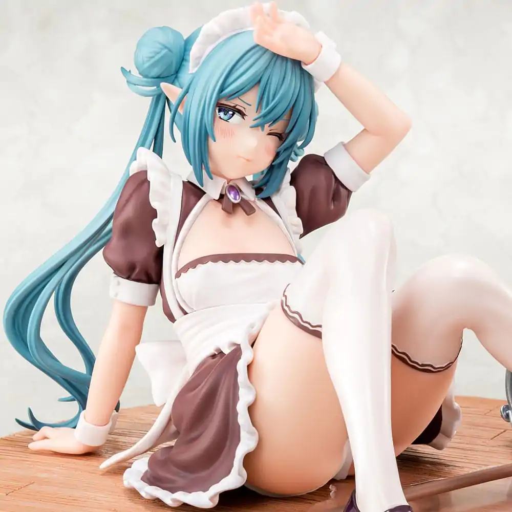 Statuie PVC Personaj Original 1/6 Servicii Sexuale Maid Elfa Lime 17 cm poza produsului