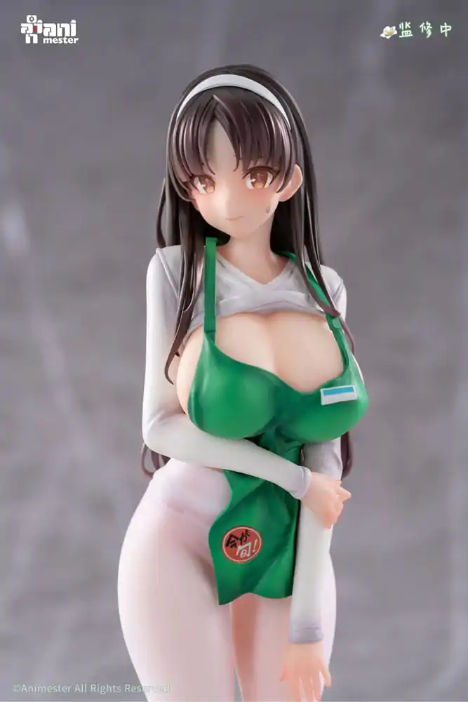 Original Character Statuie 1/6 First Business! Mari Hanamiya the Gentle Shop Assistant illustration by POPQN 28 cm poza produsului