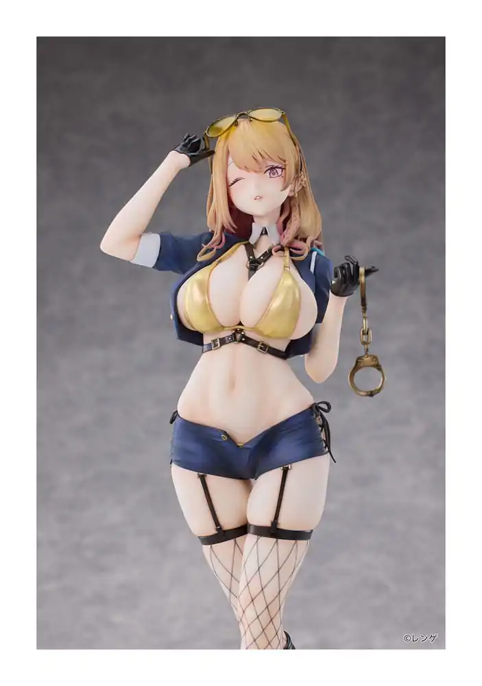 Figurină PVC cu personaj original 1/6 Gal Policewoman Takanashi Arisa Ediție Deluxe 27 cm poza produsului