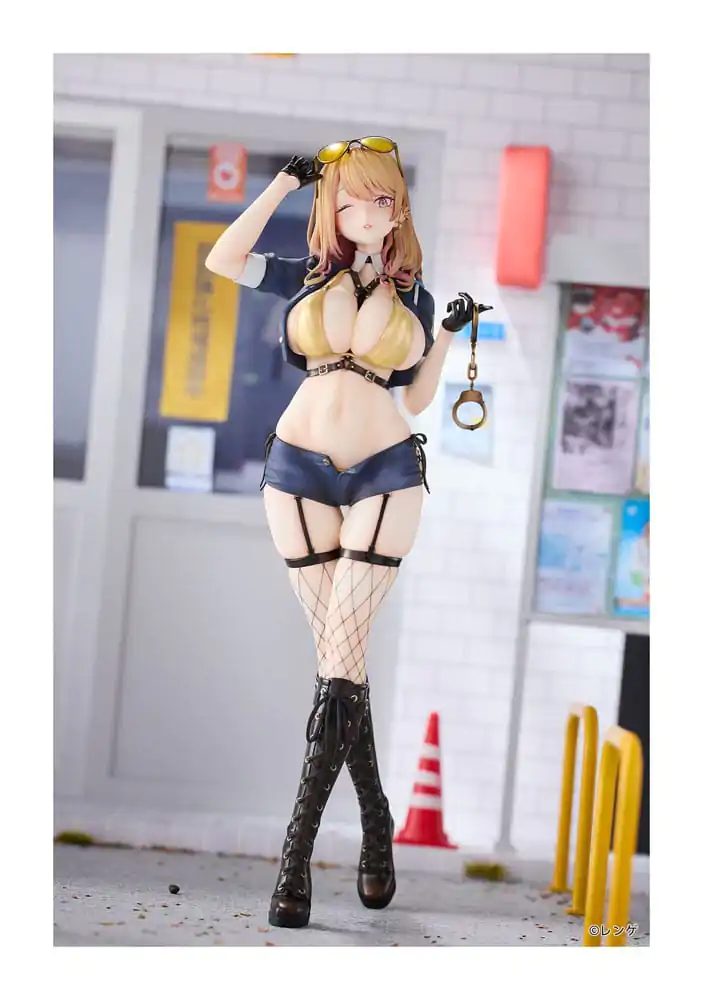 Figurină PVC cu personaj original 1/6 Gal Policewoman Takanashi Arisa Ediție Deluxe 27 cm poza produsului