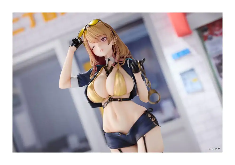Original Character Statueta PVC 1/6 Gal Policewoman Takanashi Arisa Editie Normala 27 cm poza produsului