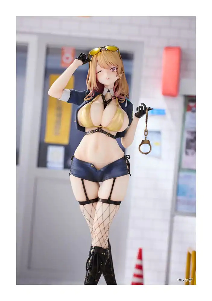 Original Character Statueta PVC 1/6 Gal Policewoman Takanashi Arisa Editie Normala 27 cm poza produsului