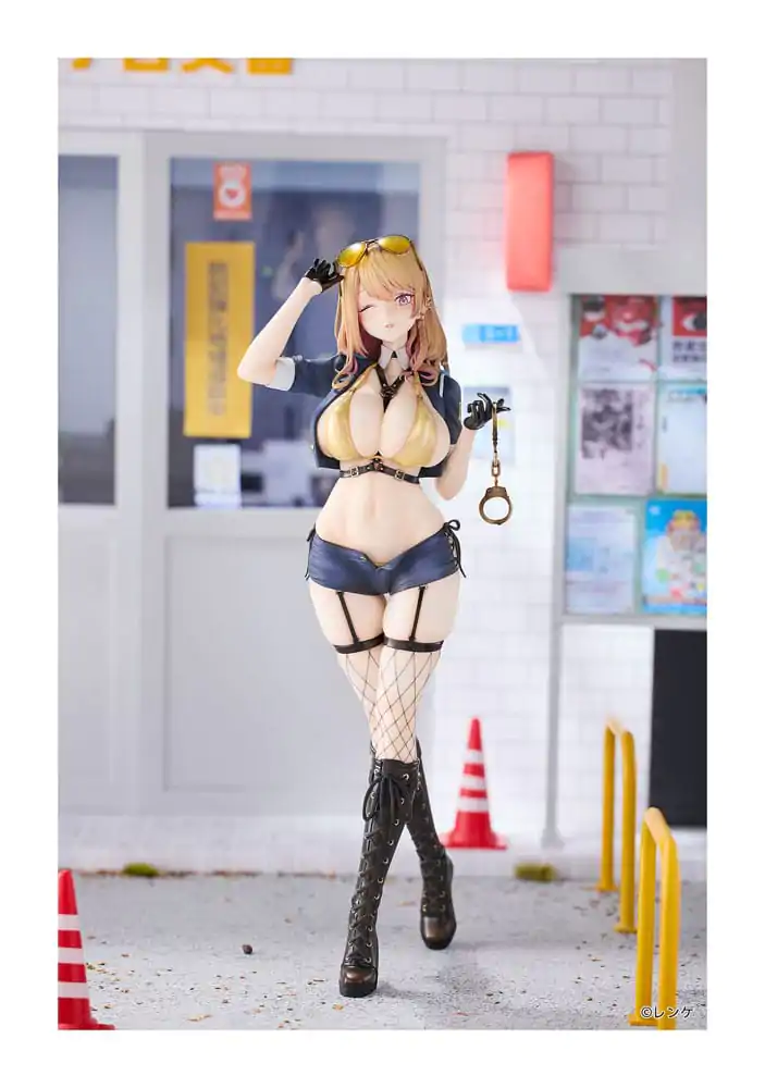 Original Character Statueta PVC 1/6 Gal Policewoman Takanashi Arisa Editie Normala 27 cm poza produsului