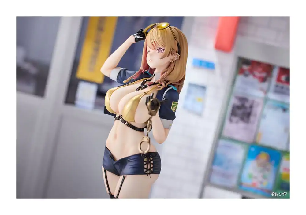 Original Character Statueta PVC 1/6 Gal Policewoman Takanashi Arisa Editie Normala 27 cm poza produsului