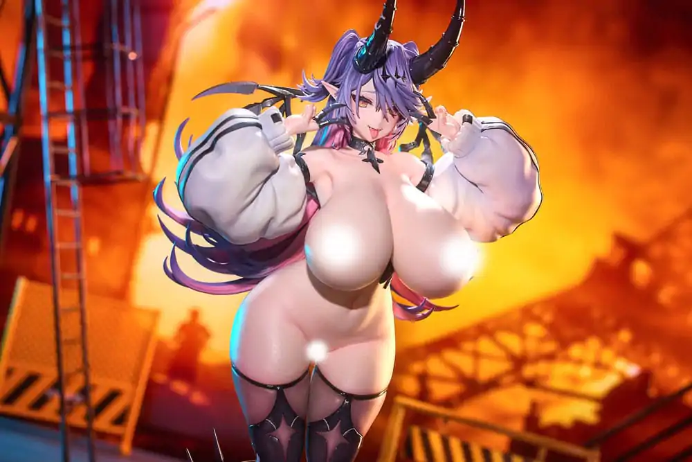 Original Character statuie din PVC 1/6 King of Hell Paimon Illustrated by Mataro 30 cm poza produsului