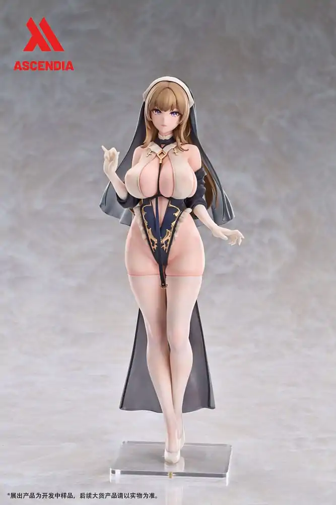 Statuie PVC cu personaj original 1/6 Lily Nun, ilustrație de Chowbie, 26 cm poza produsului