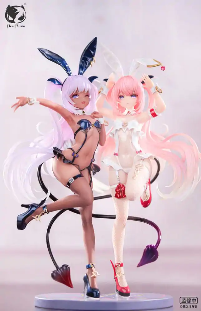 Statuie PVC Personaj Original 1/6 Lulumu & Kulomu ilustrație de Tamano Kedama 27 cm poza produsului