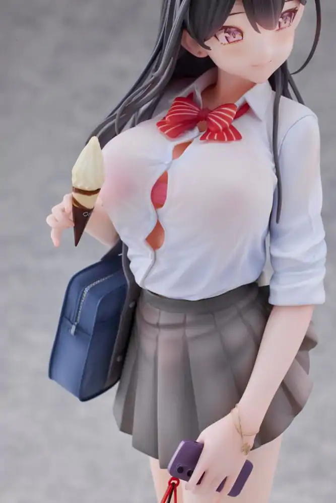 Statuie Personaj Original 1/6 Maki Sairenji Ilustrată de POPQN Versiune DX 29 cm poza produsului