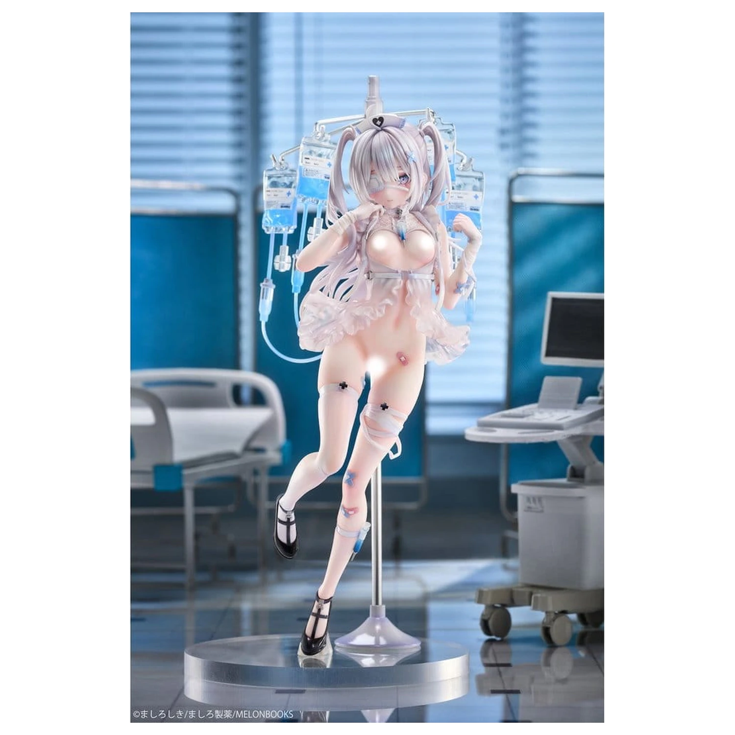 Original Character PVC Figura 1/6 Mikuro Siino Nurse Ver. Deluxe Edition Illustrated by Mashiro Shiki 29 cm poza produsului